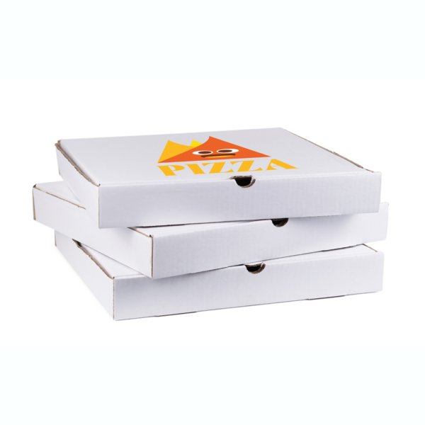 White Pizza Box 16" (50 Pcs)
