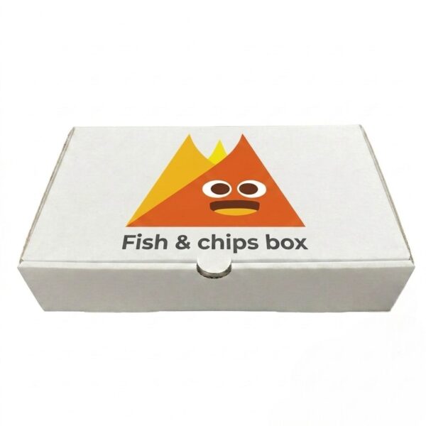 Fish & Chips Box Medium (100 Pcs)
